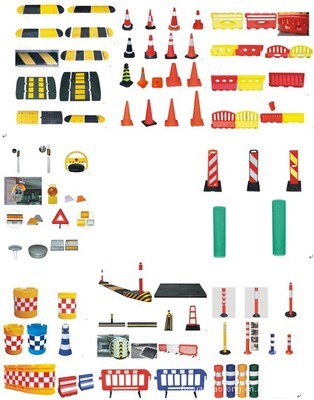 【長方形塑料單雙面輪廓標】價格,廠家,圖片,道釘,富元交通設施廠-